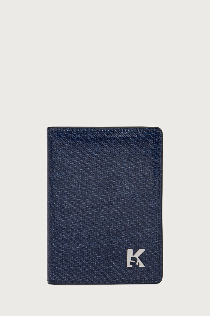 Karl Lagerfeld Jeans Θήκη για διαβατήριο μπλε B4W32042