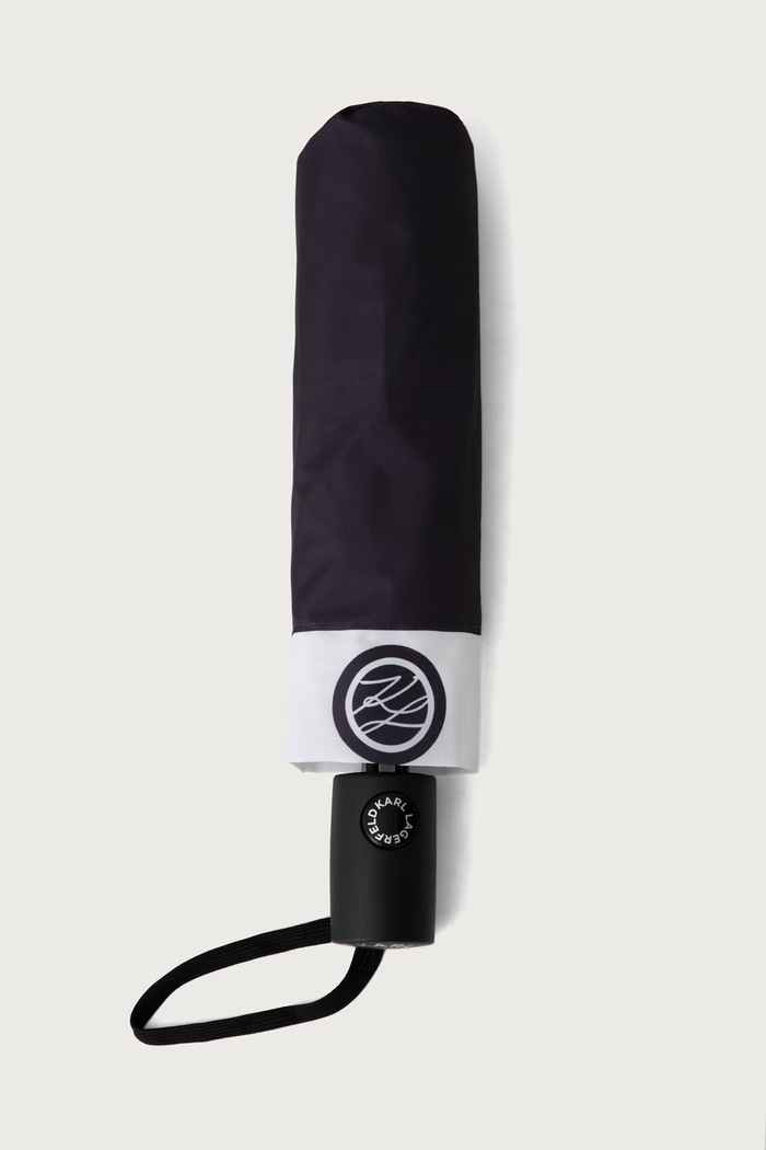Karl Lagerfeld Automatski kišobran B4W50011 crna AW26