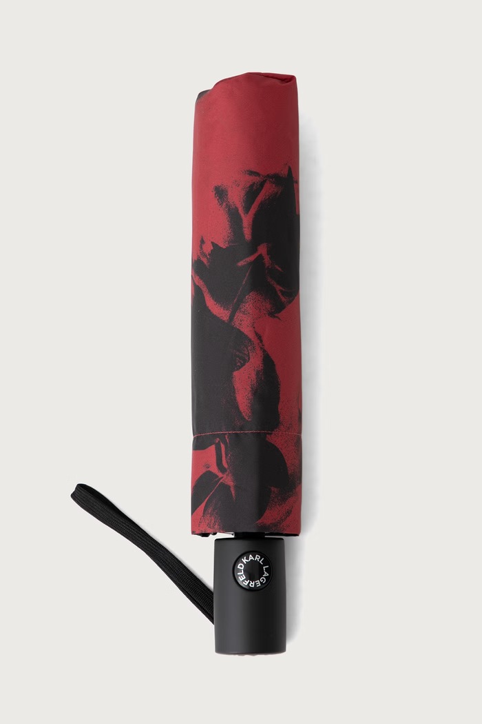 Karl Lagerfeld Automatski kišobran B4W50012 crna AW26