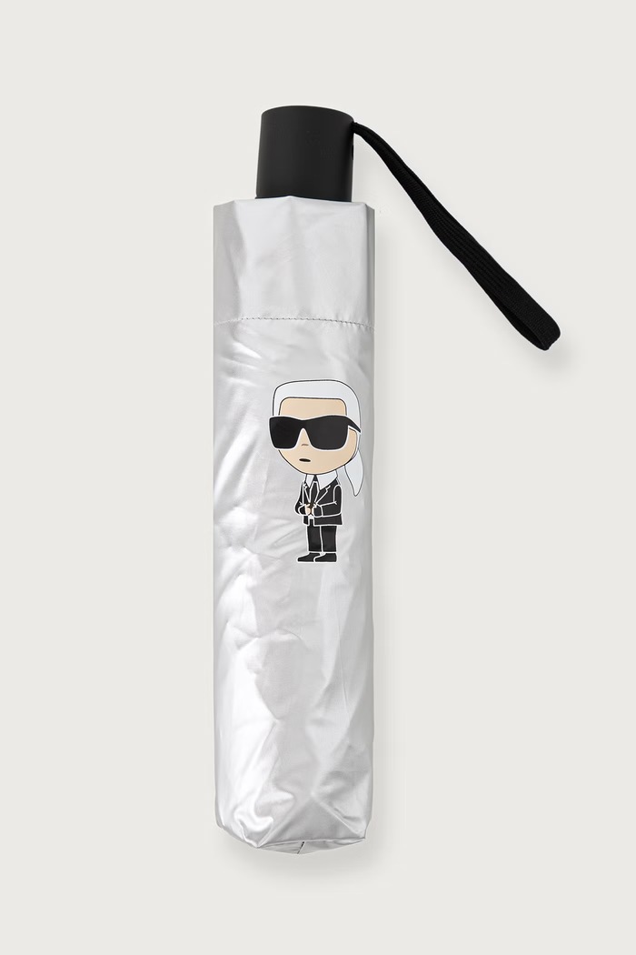 Karl Lagerfeld Automatski kišobran B4W50014 siva AW26