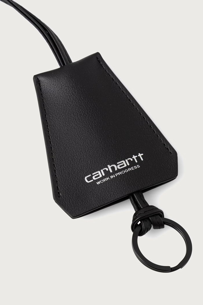 Carhartt WIP Arizona Key Bell brelok skórzany I037075 czarny AW26
