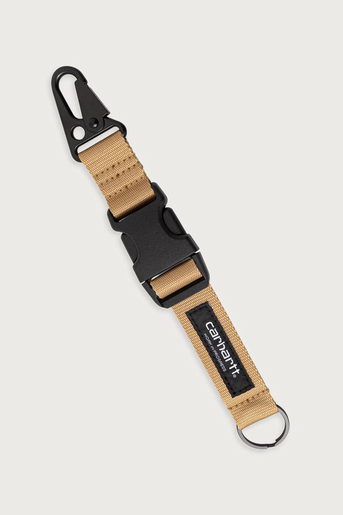 Carhartt WIP Click Keyholder brelok beżowy I035375