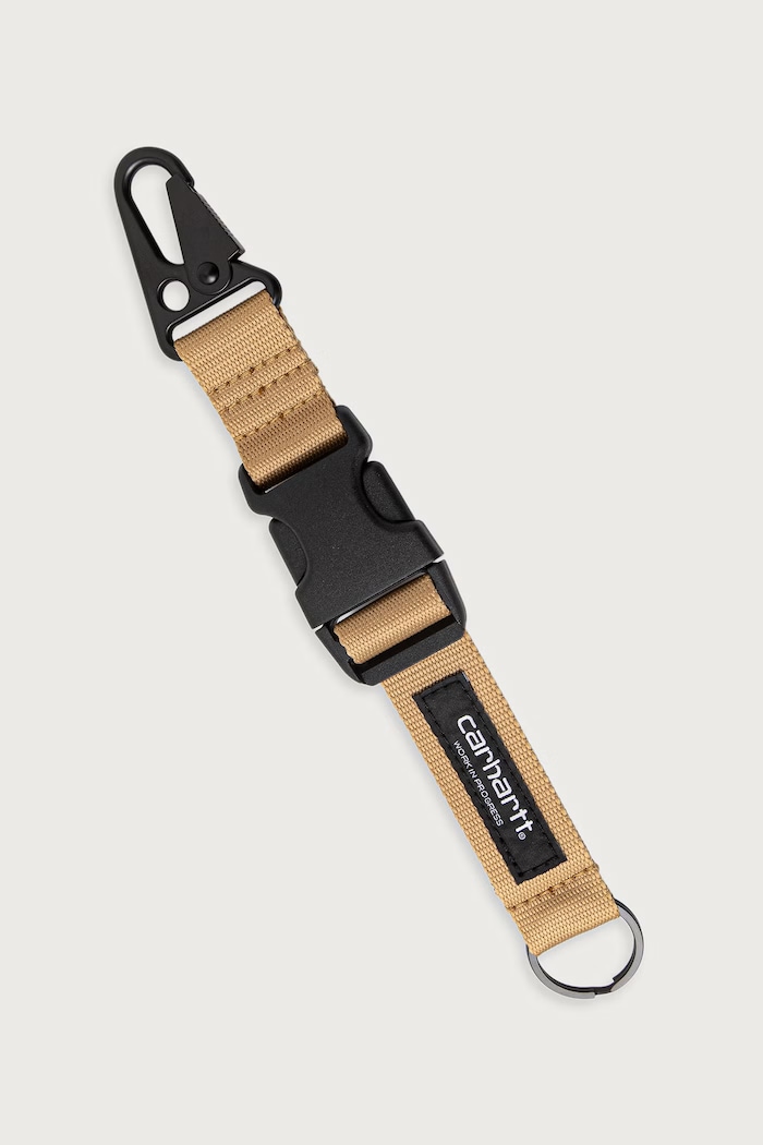 Carhartt WIP Click Keyholder brelok beżowy I035375