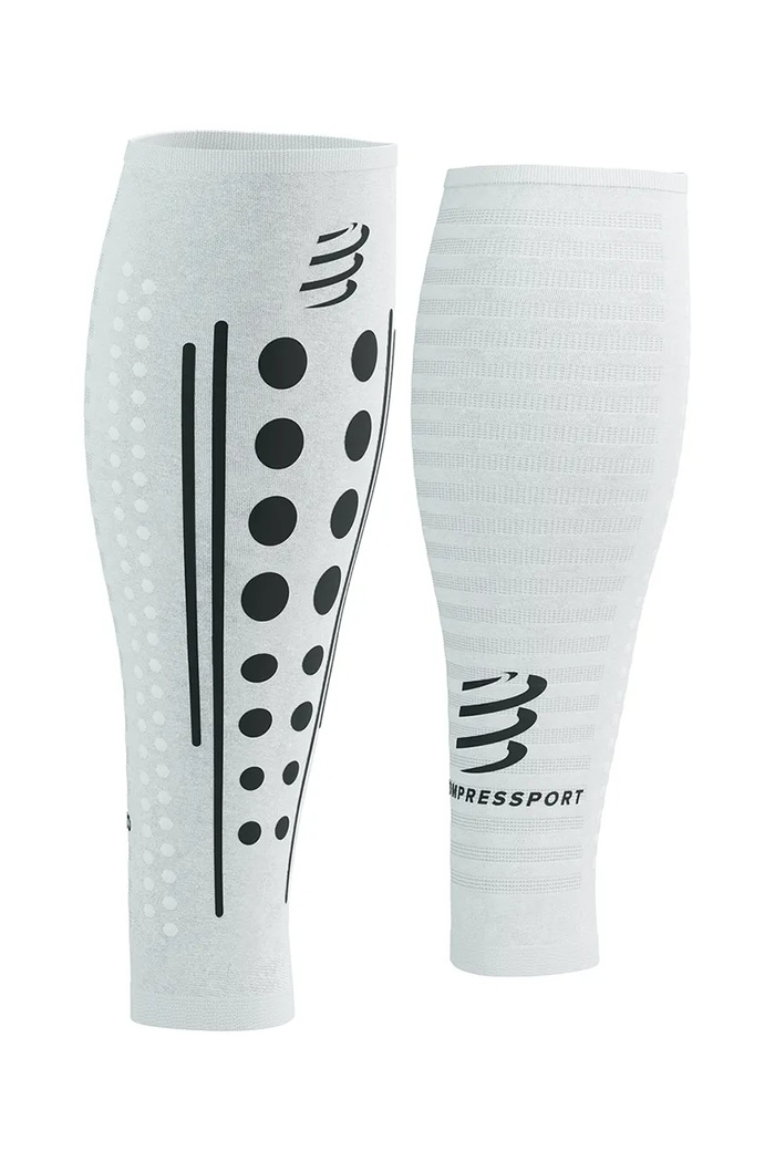Compressport opaski kompresyjne na łydki R2 Aero 2.0 biały CCSU734
