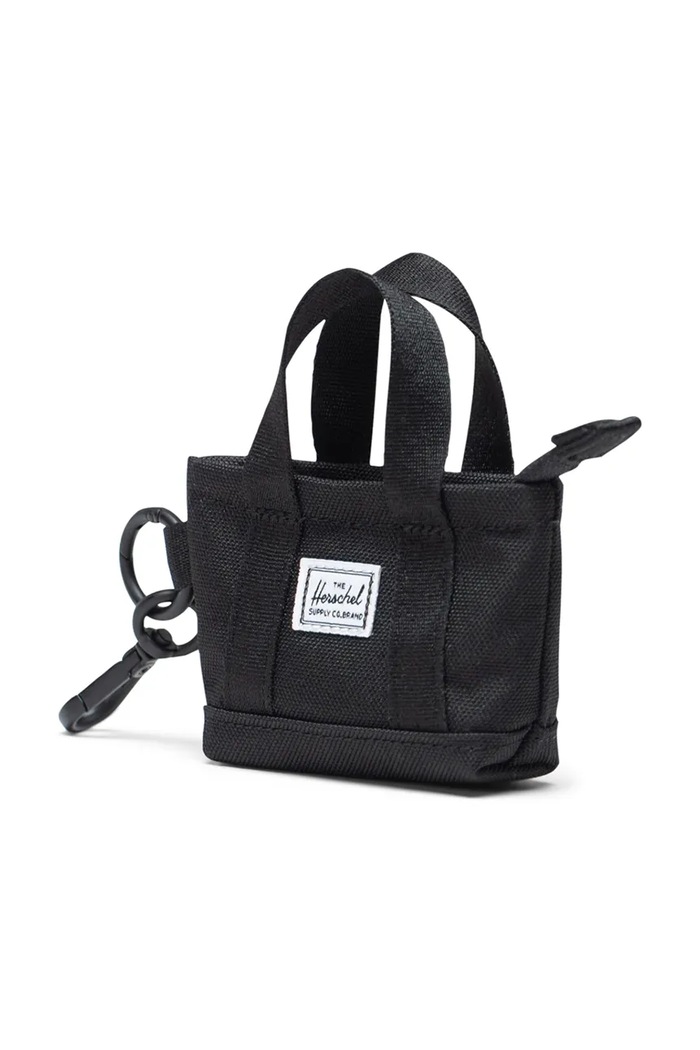 Herschel obesek za ključe brez kamna Tote Bag 80014.00001 črna AW26
