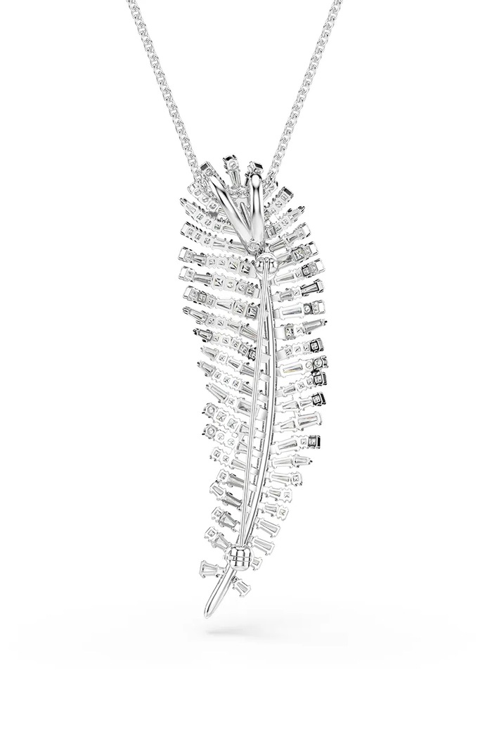Swarovski κολιέ ζιργκόν VIENNA ασημί 5749209