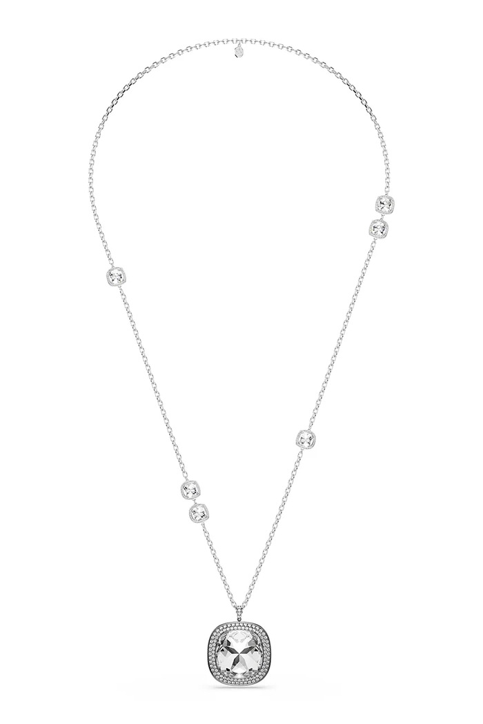 Swarovski κολιέ με κρύσταλλο Swarovski UNA 5751324 ασημί AW26