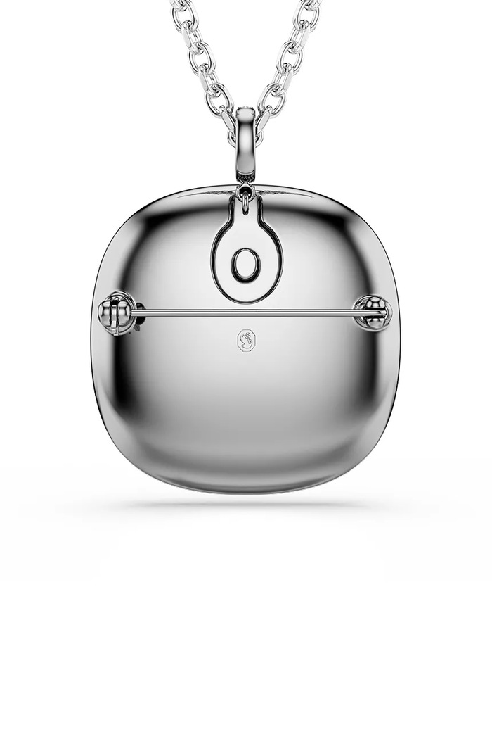 Swarovski κολιέ με κρύσταλλο Swarovski UNA ασημί 5751324