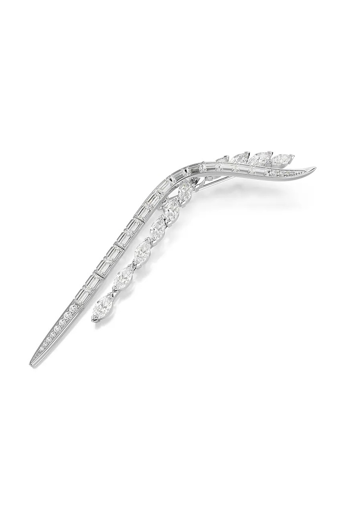 Αξεσουάρ Swarovski καρφίτσα ζιργκόν MESMERA 5761004 ασημί