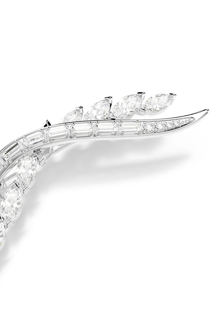 Swarovski καρφίτσα ζιργκόν MESMERA ασημί 5761004