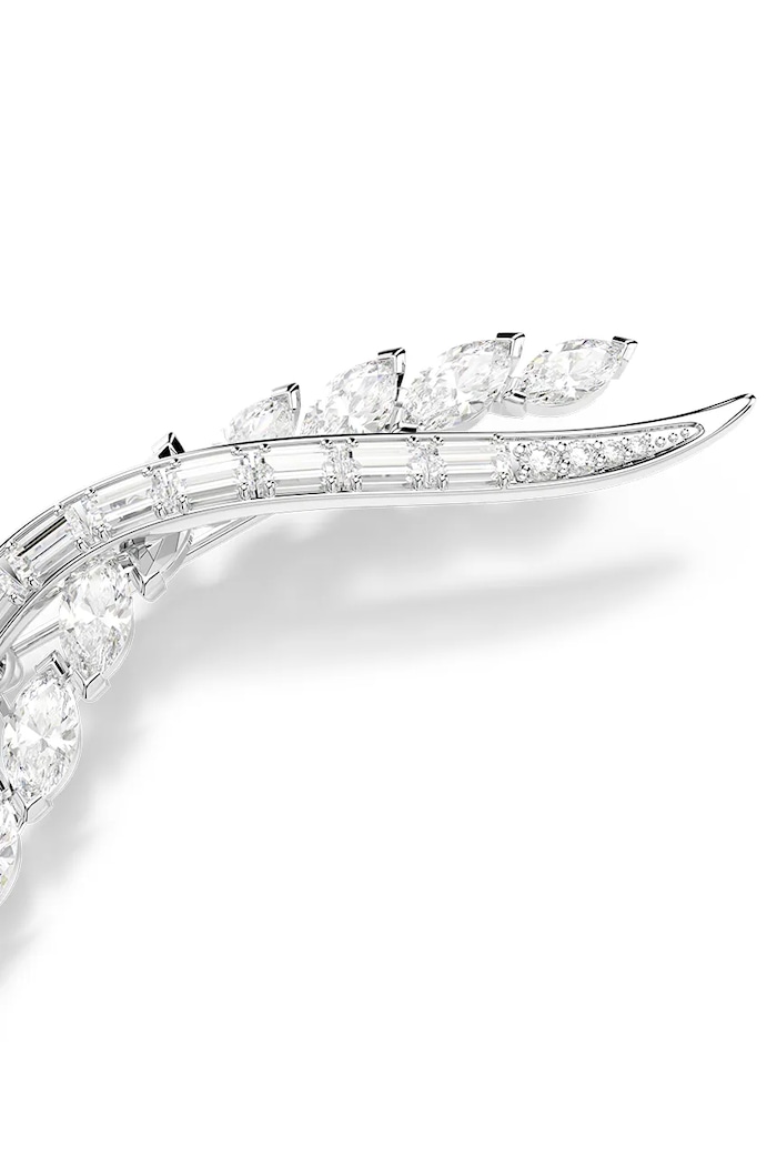 Swarovski καρφίτσα ζιργκόν MESMERA ασημί 5761004