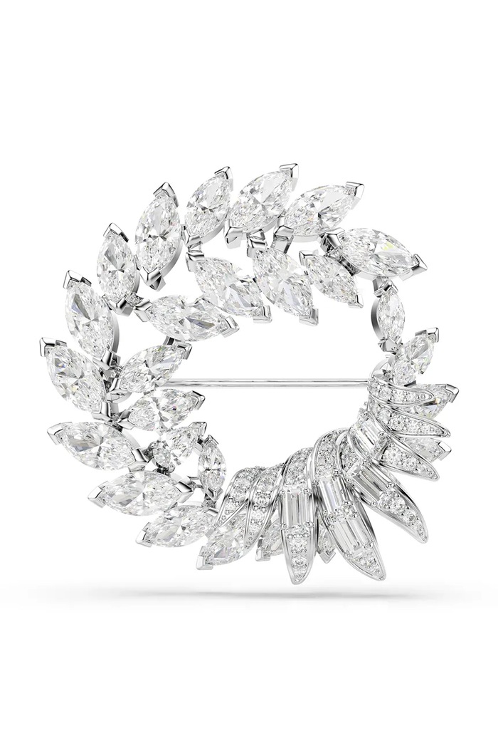 Swarovski Broševi MESMERA srebrna 5754566