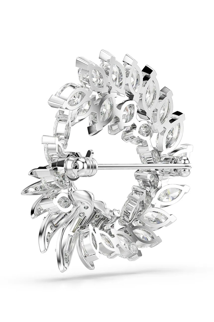 Swarovski Broševi MESMERA 5754566 srebrna AW26