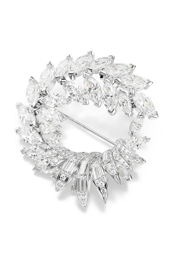 Dodaci Swarovski Broševi MESMERA 5754566 srebrna