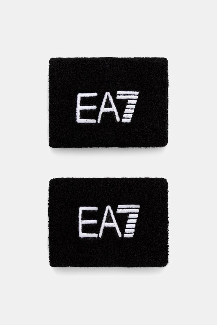 EA7 Emporio Armani frotka na nadgarstek 2-pack czarny AF27641.7X000845