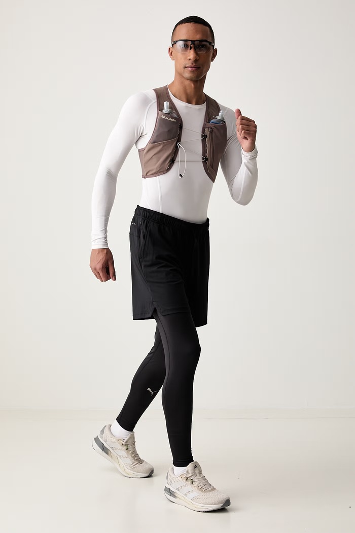 Salomon kamizelka do biegania GRAVEL SKIN 4 brązowy LC2854800