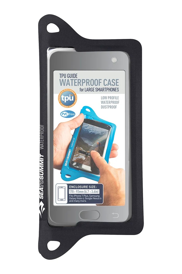 Sea to Summit pokrowiec na telefon TPU Guide Waterproof czarny ACTPUSMARTPH.XL