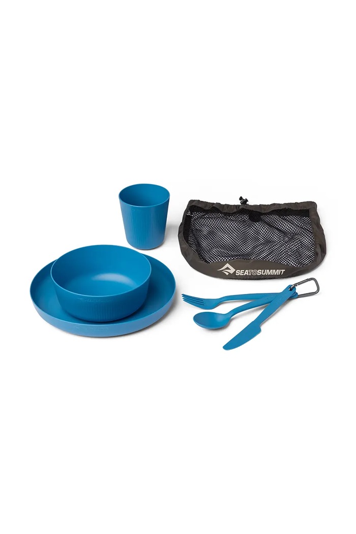 Akcesoria Sea to Summit zestaw naczyń turystycznych Camp Dinnerware STS054304 niebieski