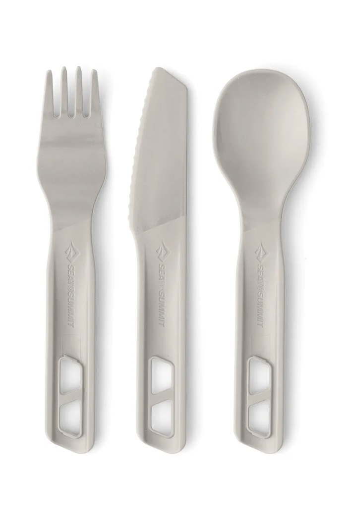 Sea to Summit zestaw sztućców turystycznych Horizon Cutlery szary STS054406