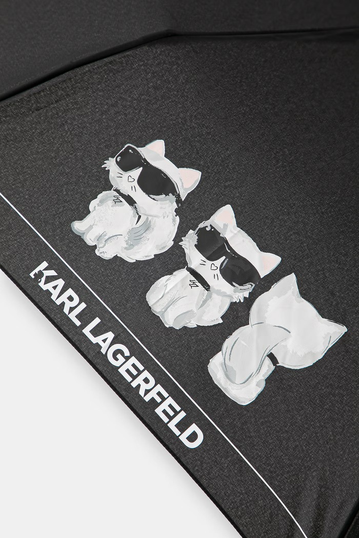 Dodaci Karl Lagerfeld automatski kišobran IKON B3W50019 crna