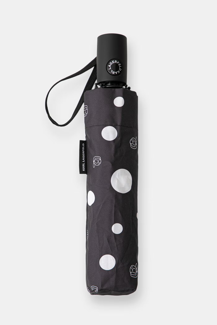 Karl Lagerfeld automatski kišobran IKON B3W50020 crna AW26