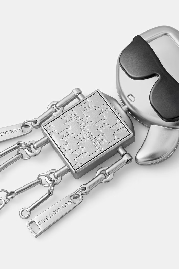 Karl Lagerfeld μπρελόκ B3M50051 ασημί AW26