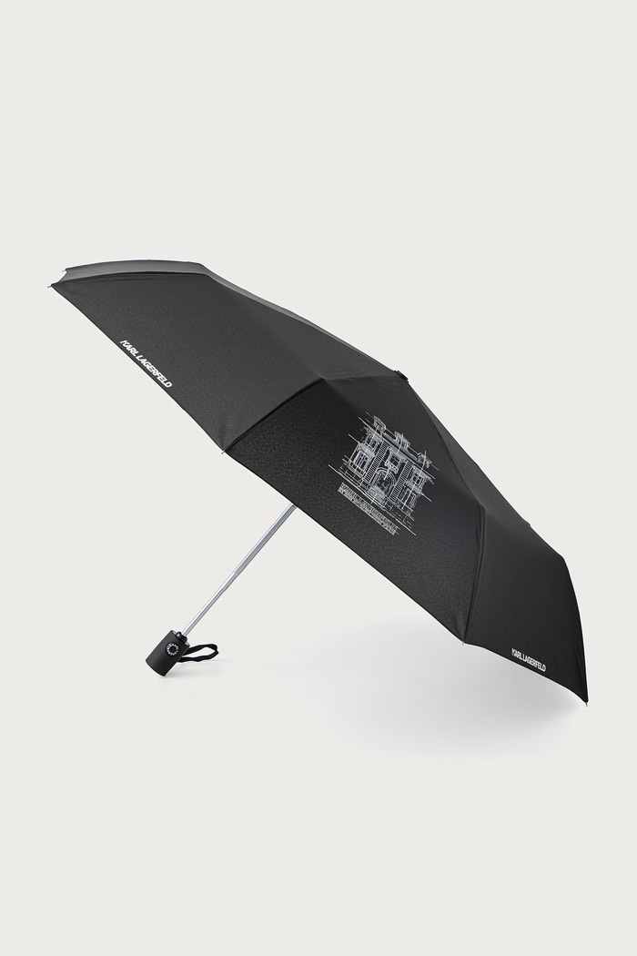 Karl Lagerfeld Parasol automatyczny czarny B3M50054