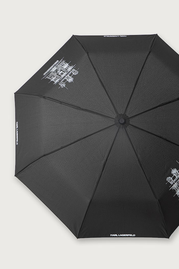 Akcesoria Karl Lagerfeld Parasol automatyczny B3M50054 czarny