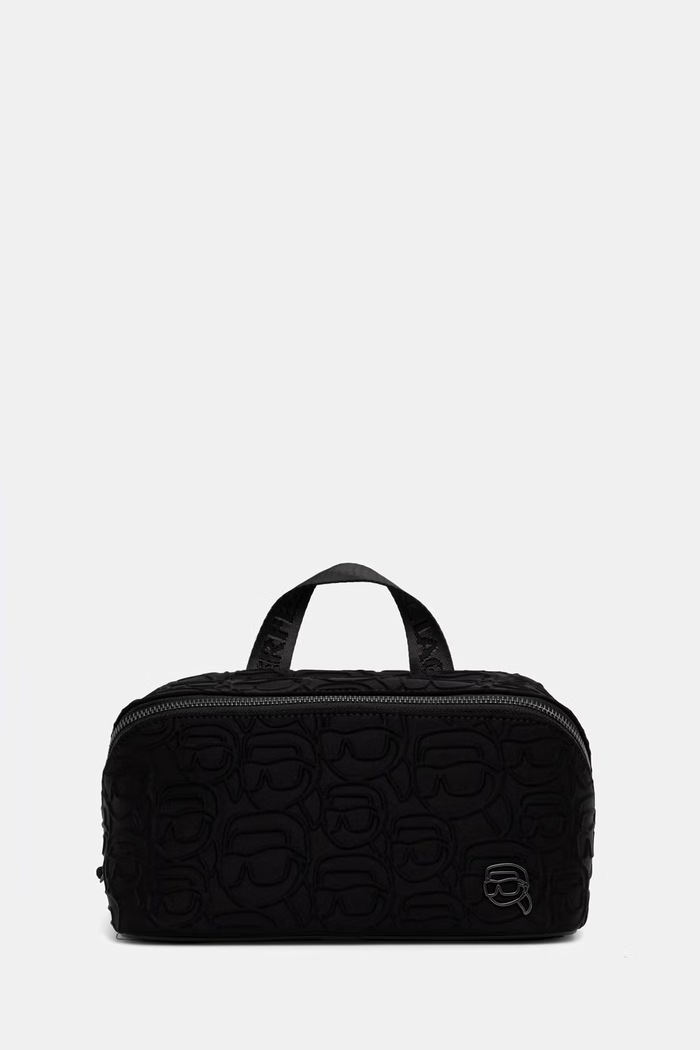 Karl Lagerfeld cestovná kozmetická taška IKON čierna B3M32072