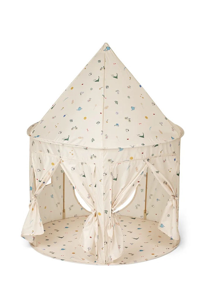 Liewood Zabawki plażowe dziecięce Oaks Pop Up Playtent beżowy LW19725.9BY2