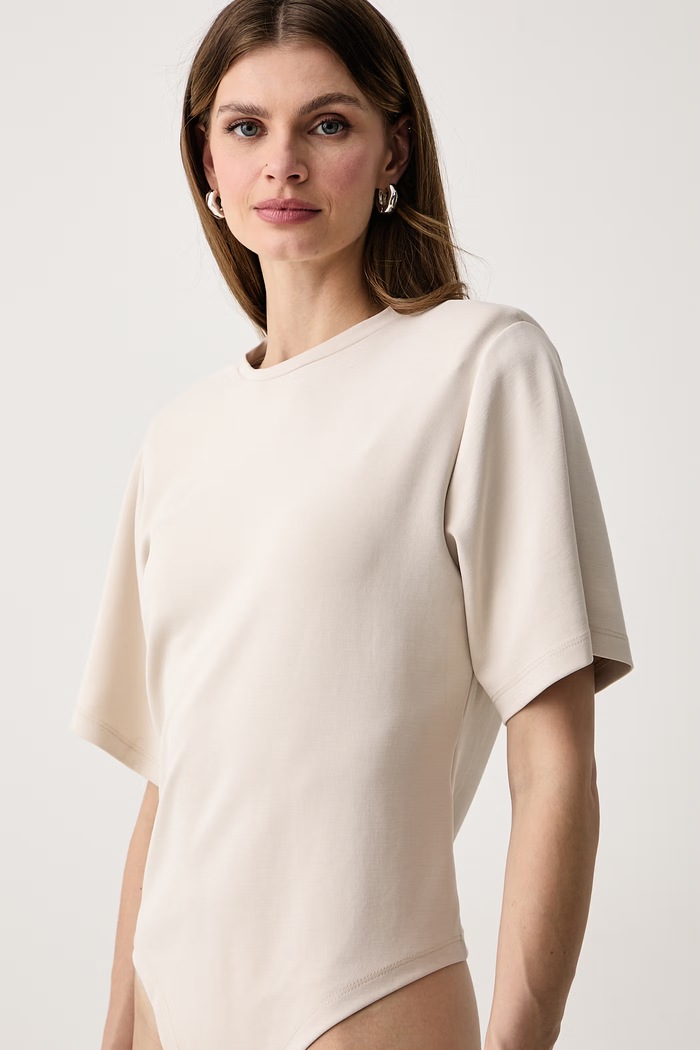 Body dámské s modalem Haveone BMI.R001 béžová