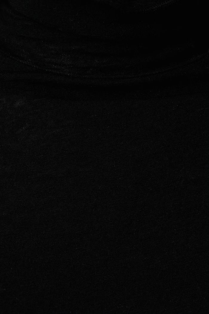 Hosszúujjú női gyapjú és moher hozzáadásával Beauty Layers Triumph fekete 10225074