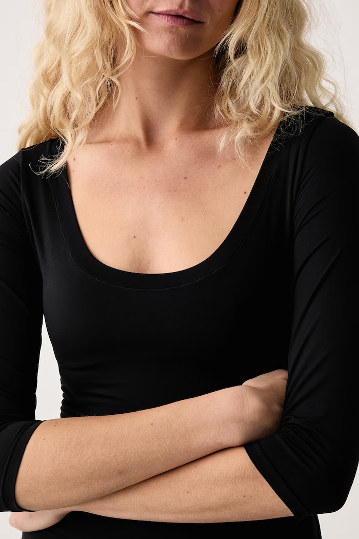 Tričko s dlouhým rukávem dámské SOFTSKIN FEMME TOP Le Privé LP00860 černá