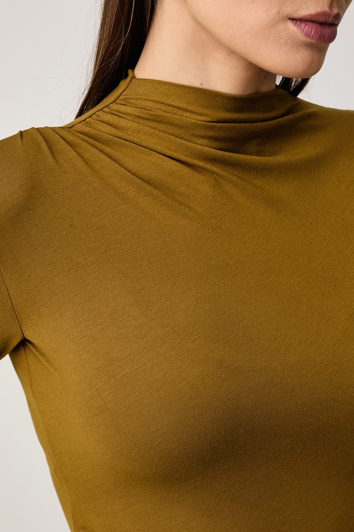 Longsleeve damski SANNE La Mania zielony SANNE