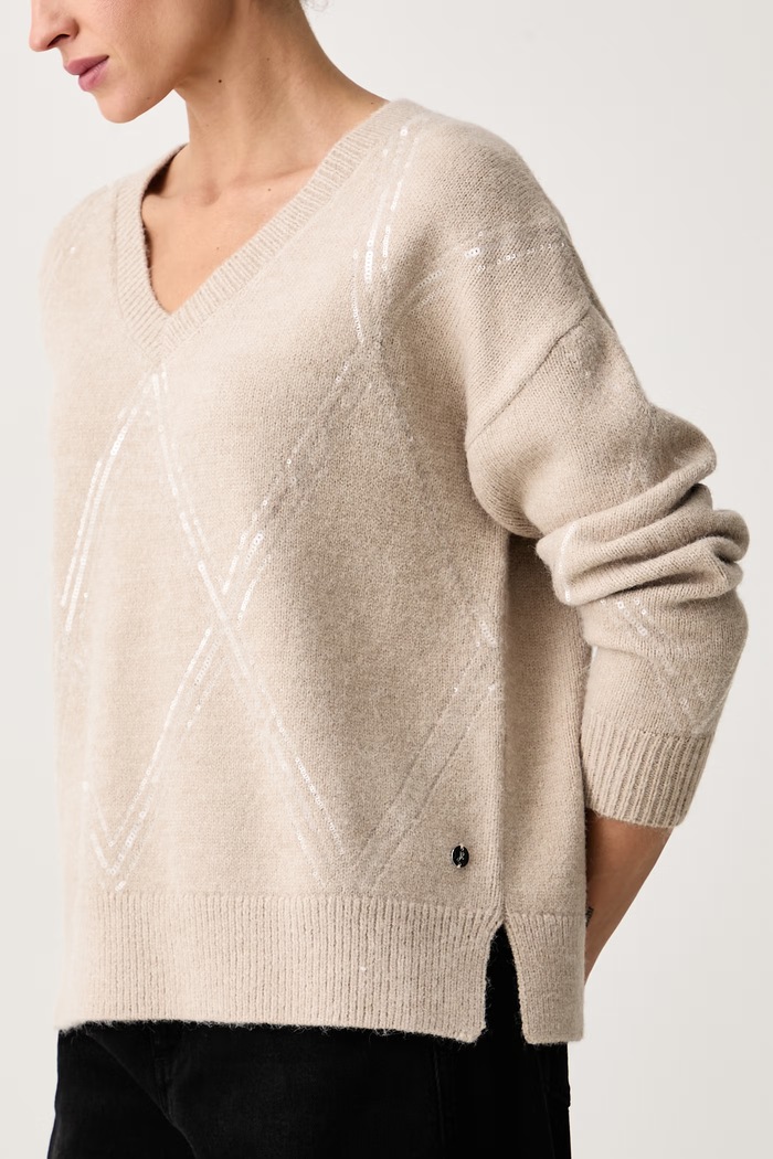 Sweter damski Joseph Ribkoff 254949. beżowy