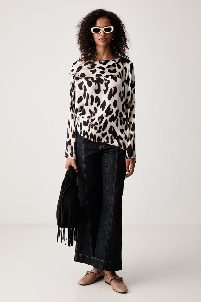 Joseph Ribkoff Bluzka damska 264204 beżowy AW26
