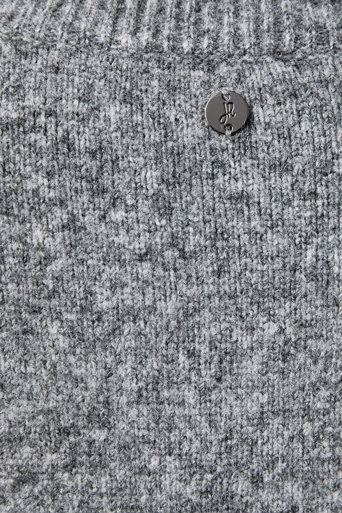 Sweter damski z dodatkiem wełny Joseph Ribkoff 264935 szary