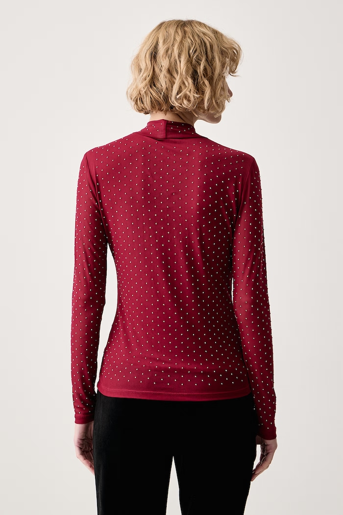 Odzież Joseph Ribkoff Longsleeve damski 264916 czerwony