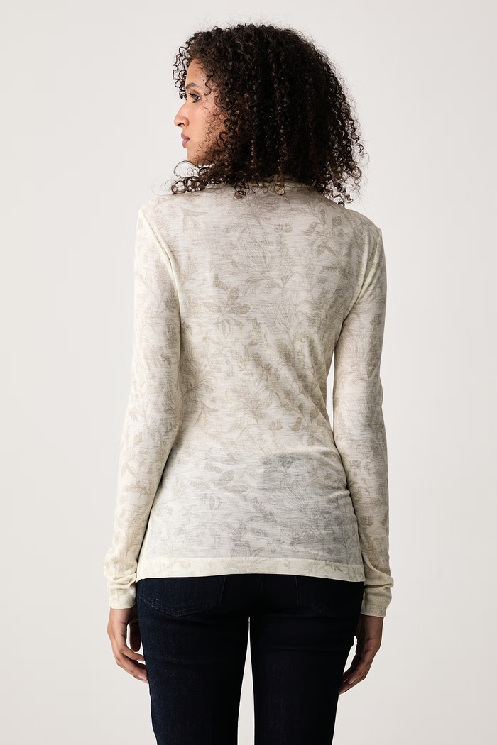 Odzież Mos Mosh Longsleeve dziecięcy wełniany 181830 beżowy
