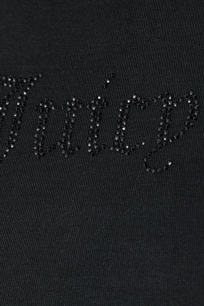 Top ženski z viskozo WESLEY TIE BACK TOP Juicy Couture črna JCWCT226331