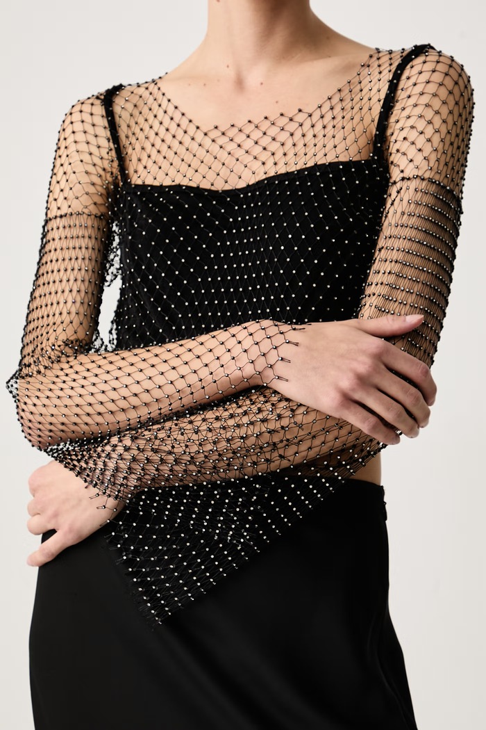 Bluza ženska Karl Lagerfeld Jeans B4W17016 črna