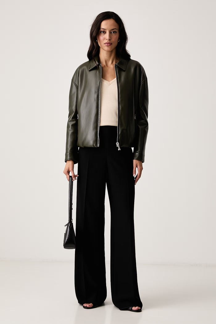 Morgan Tricou basic pentru femei cu vâscoză DIWINA bej AW26