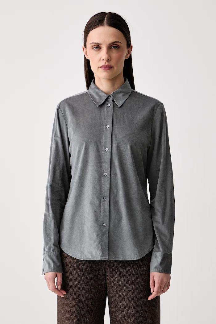 Marc O'Polo Koszula damska z bawełną turkusowy 5000010427