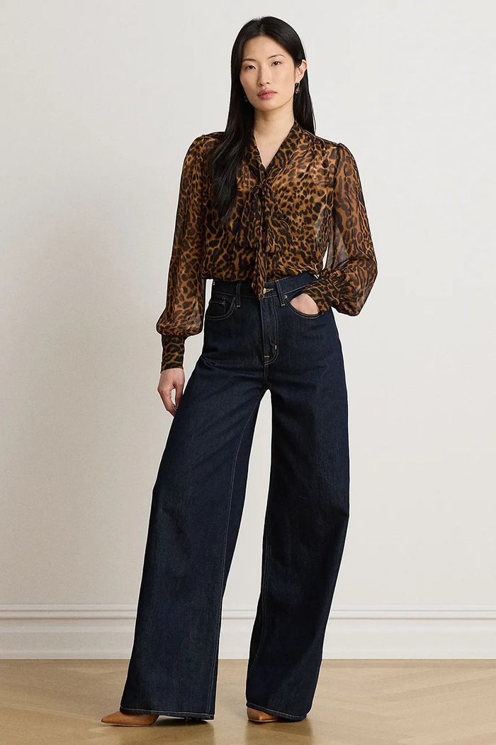 Odzież Lauren Ralph Lauren Bluzka damska 200B30180 brązowy