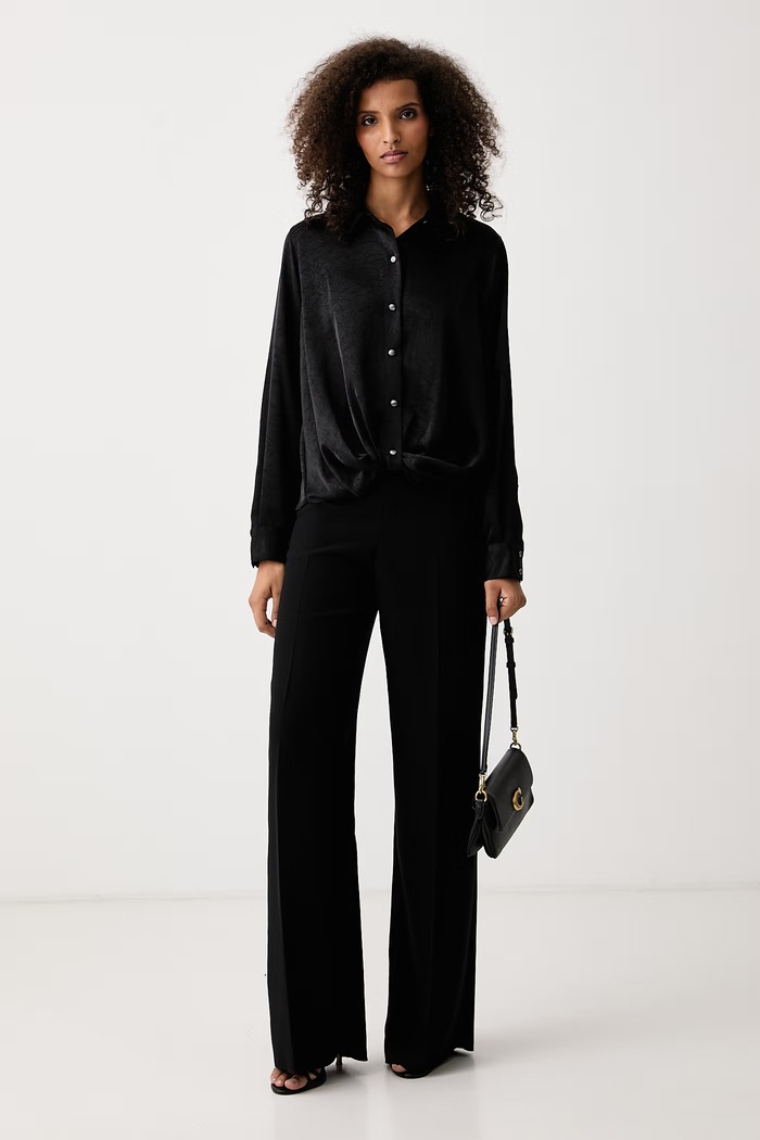 DKNY Košeľa dámska P5GM7C28 čierna AW26
