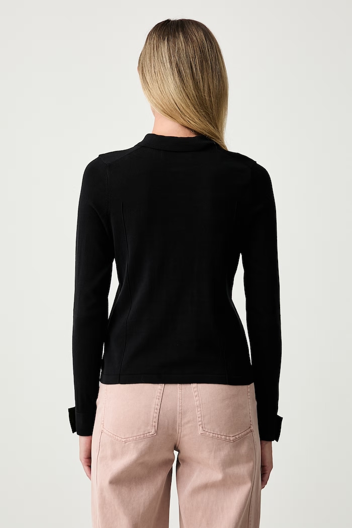 Odzież DKNY kardigan damski bawełniany P6GXAE86 czarny