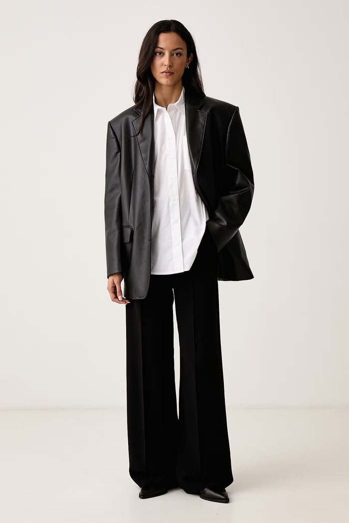 DKNY Koszula damska bawełniana DJ6W2325 biały AW26