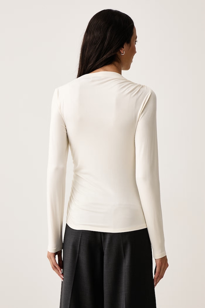 Odzież DKNY Longsleeve damski DJ6T1825 beżowy
