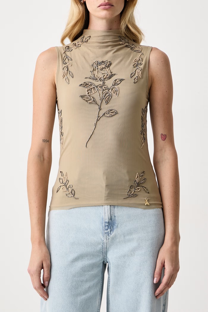 Top damski Patrizia Pepe 2M0040.J0095 zielony