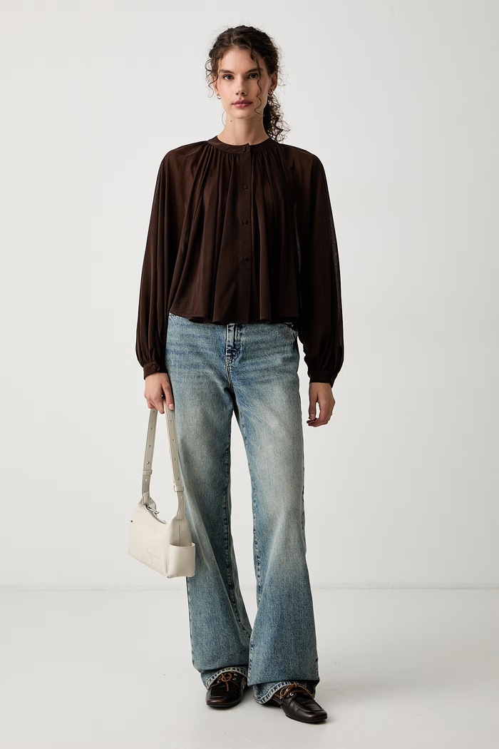 Max&Co. Koszula damska GHIGLIA 2626956011200 brązowy AW26